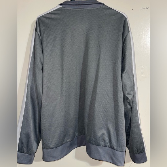 Mens Gray and White Starter Jacket XL - Picture 4 of 4